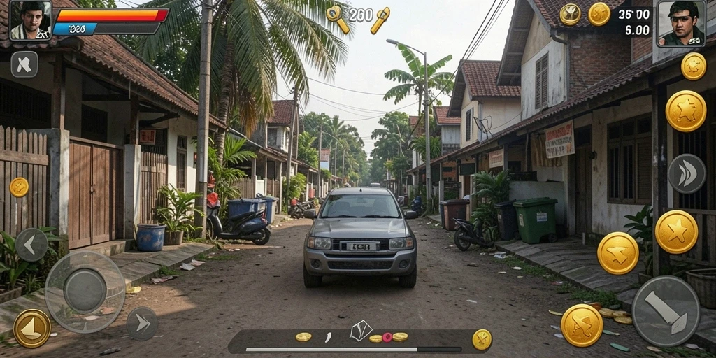 Mode multiplayer yang seru dan kompetitif.