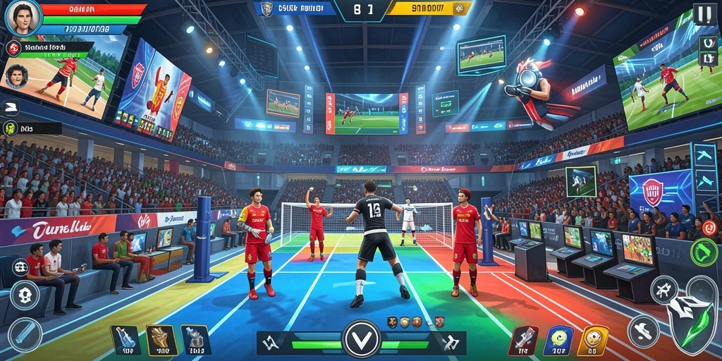 Fitur kompetisi dengan hadiah menarik bagi pemain.